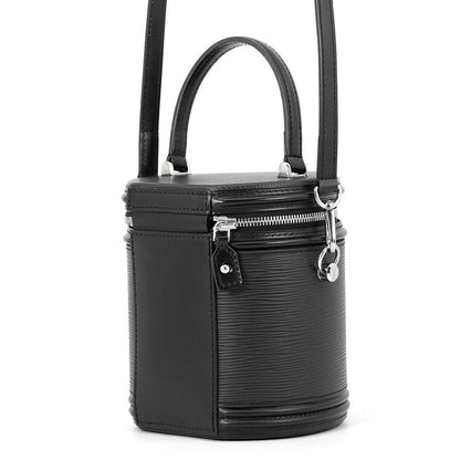 Louis Vuitton Epi Cannes 2-Way Shoulder Bag Black — view 2
