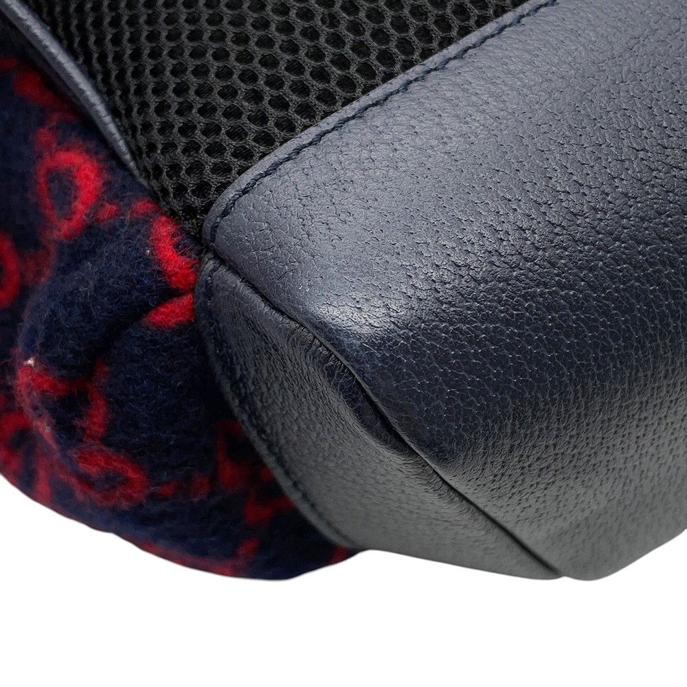 Gucci Backpack GG Wool Leather — view 6