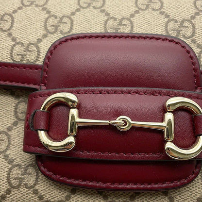 Gucci Horsebit 1955 Top Handle GG Supreme Leather 2-Way — view 8