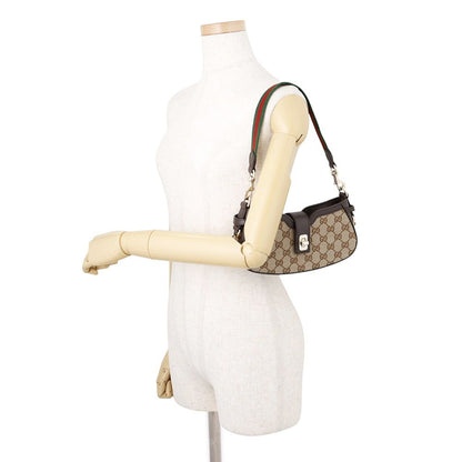 Gucci Shoulder Bag Moon Side Mini GG Canvas Leather — view 5