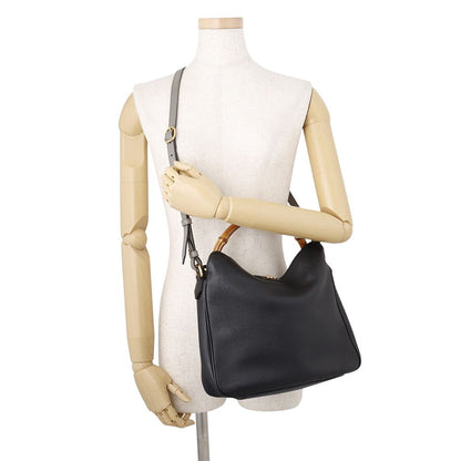 Gucci Handbag Diana Bamboo Medium Calfskin 2-Way Black — view 5