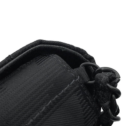 Chanel Chain Shoulder Bag New Travel Line CC Logo Nylon Black — view 7