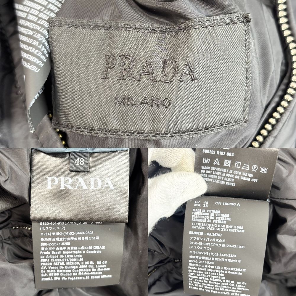 Prada Jacket Reversible Outer Triangle Logo — view 5