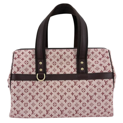 Louis Vuitton Tote Josephine GM Handbag Shoulder Monogram Mini Canvas Pink Gold — view 2