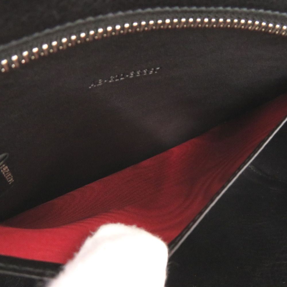 Bvlgari Logo Leather Black Clutch — view 6