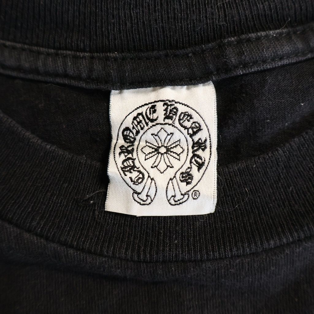 Chrome Hearts Vintage Foti Short Sleeve Tee Mahalia Print T-Shirt Black — view 7