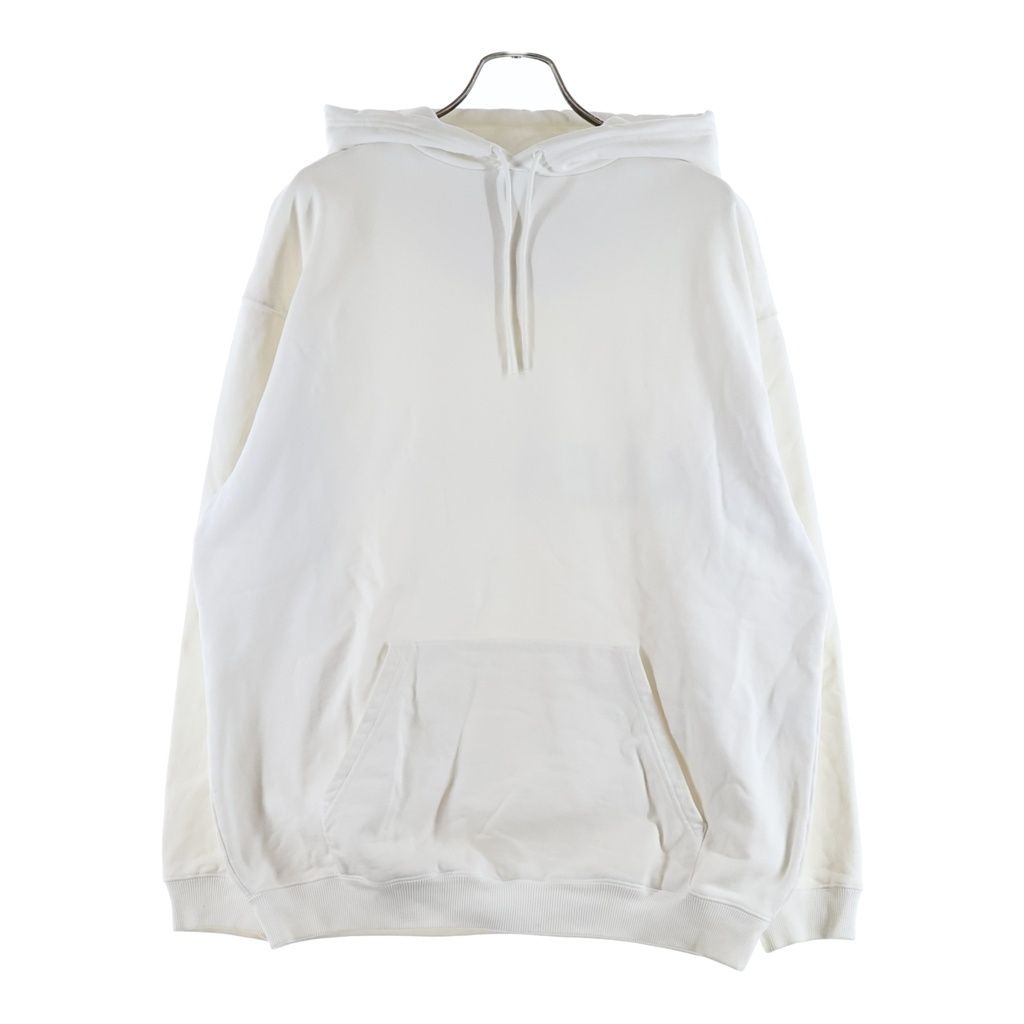 Balenciaga Back Logo Hoodie Print Pullover White — view 2