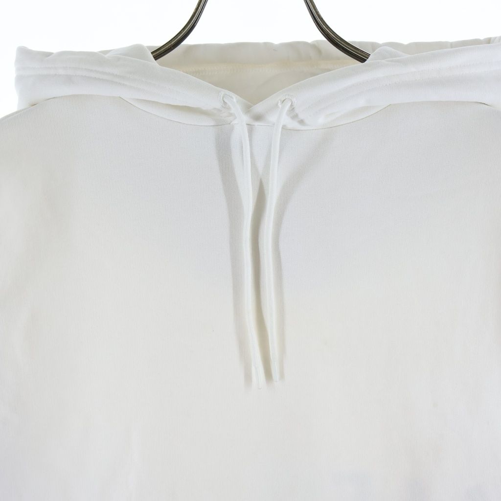 Balenciaga Back Logo Hoodie Print Pullover White — view 3