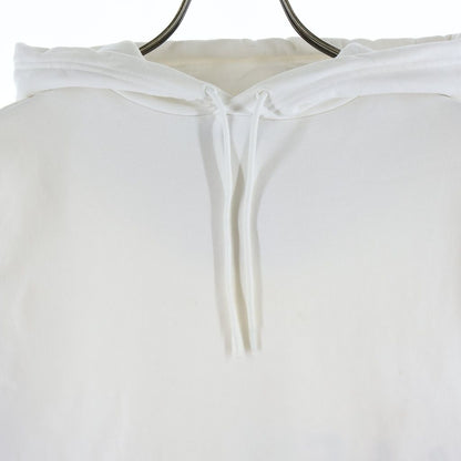 Balenciaga Back Logo Hoodie Print Pullover White — view 3