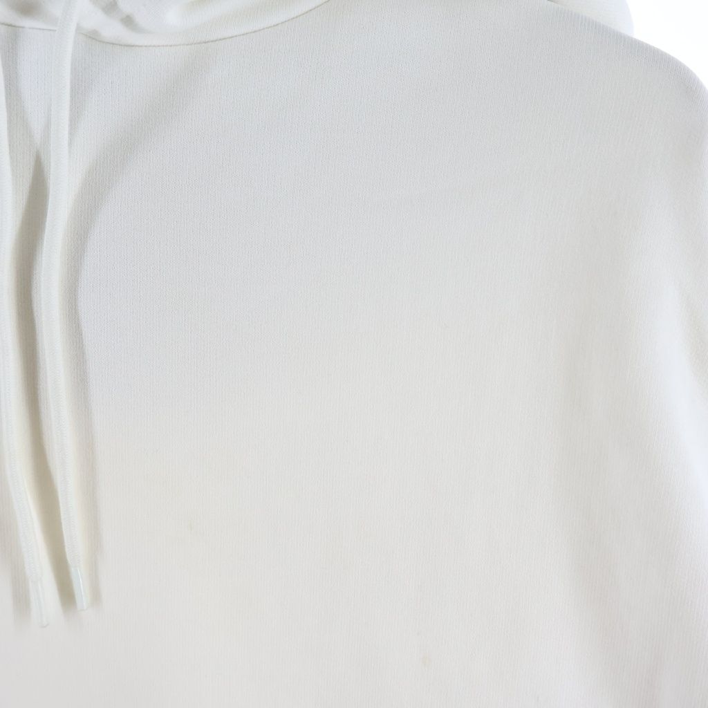 Balenciaga Back Logo Hoodie Print Pullover White — view 4