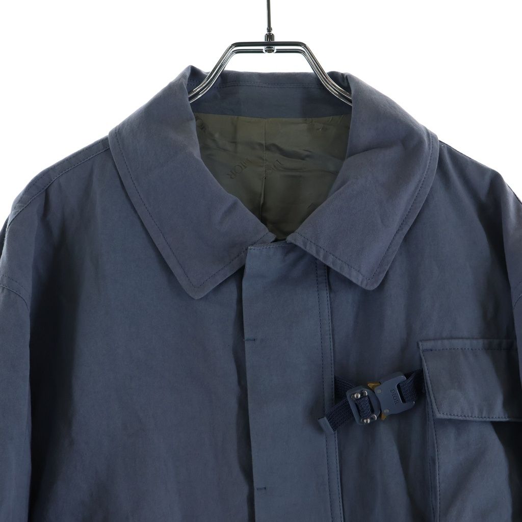 Dior Couture Jacket Blue with Buckle — view 3