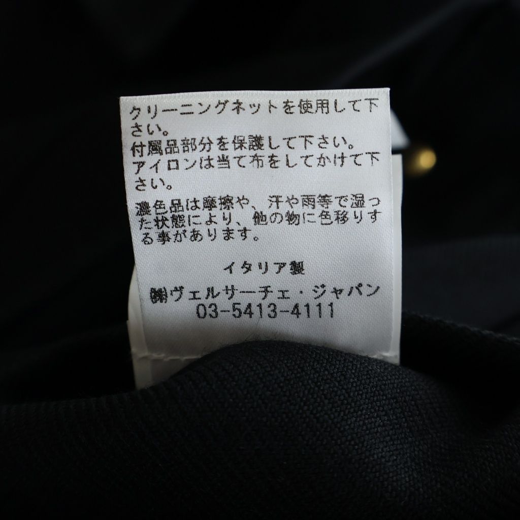Versace Barocco Jacquard Carpenter Jacket Black — view 8