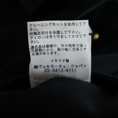 Versace Barocco Jacquard Carpenter Jacket Black — view 8