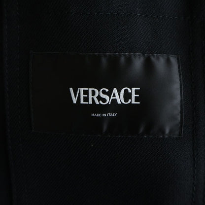 Versace Barocco Jacquard Carpenter Jacket Black — view 6