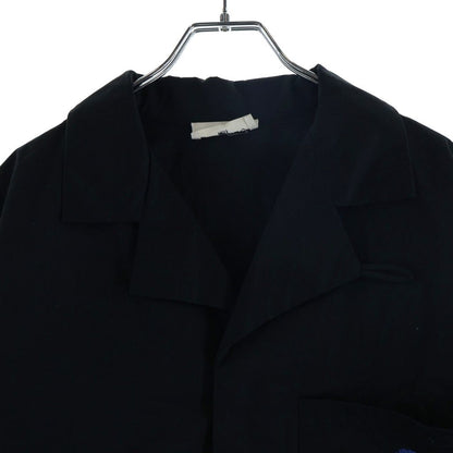 Celine Triomphe Short Sleeve Shirt Black Cotton — view 3