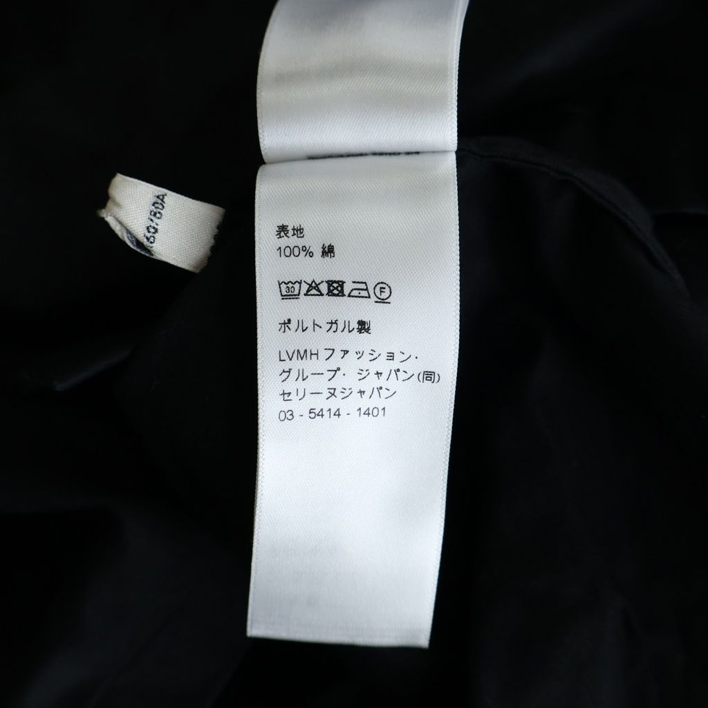 Celine Triomphe Short Sleeve Shirt Black Cotton — view 8