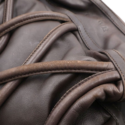 Loewe Nappa Aire Handbag Brown Leather — view 7