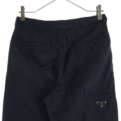 Prada Nylon Jogger Pants Triangle Logo Black — view 4