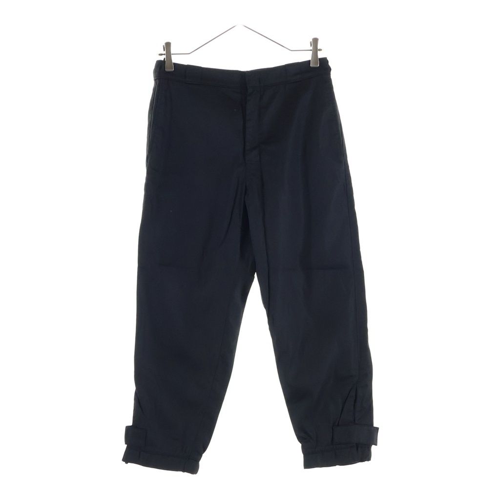 Prada Nylon Jogger Pants Triangle Logo Black