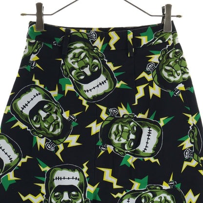 Prada Frankenstein Skirt All Over Print Black — view 4