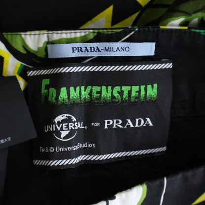 Prada Frankenstein Skirt All Over Print Black — view 6