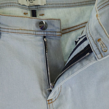 Fendi Karlito Denim Pants Sequin Decoration Indigo — view 6
