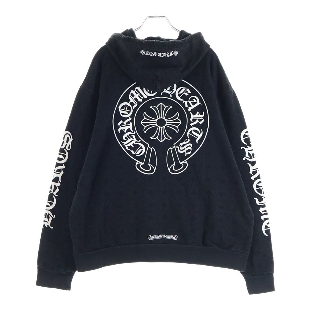 Chrome Hearts Sweatshirt Plvr CH Plus All Over Print Back Horseshoe Pullover