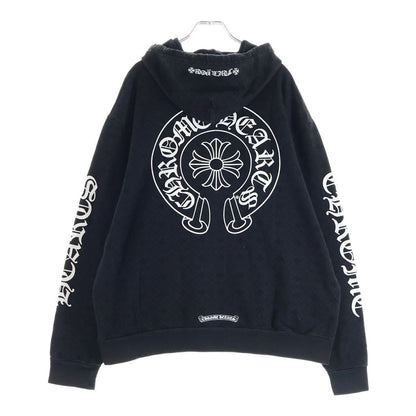 Chrome Hearts Sweatshirt Plvr CH Plus All Over Print Back Horseshoe Pullover