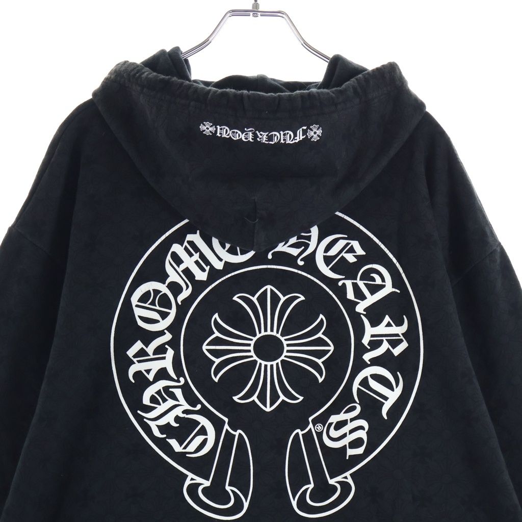 Chrome Hearts Sweatshirt Plvr CH Plus All Over Print Back Horseshoe Pullover — view 4
