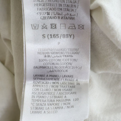 Gucci Front Logo Print Crew Neck Short Sleeve Top T-Shirt White — view 7