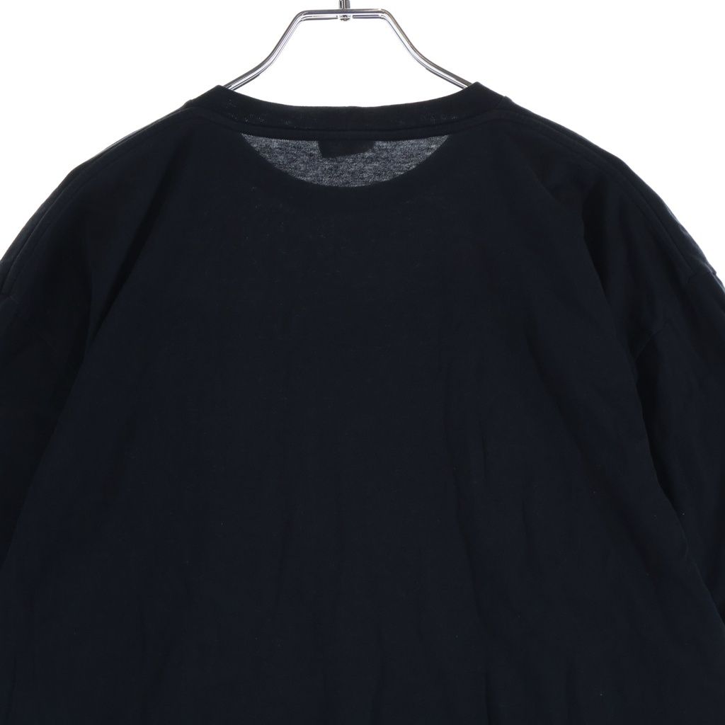 Celine Studs Logo Tee Studded T-Shirt Crew Neck Short Sleeve Black — view 4