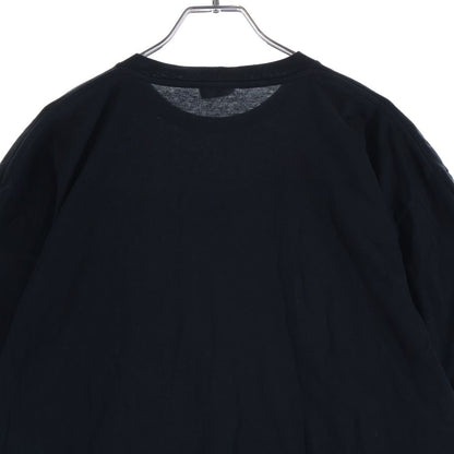 Celine Studs Logo Tee Studded T-Shirt Crew Neck Short Sleeve Black — view 4
