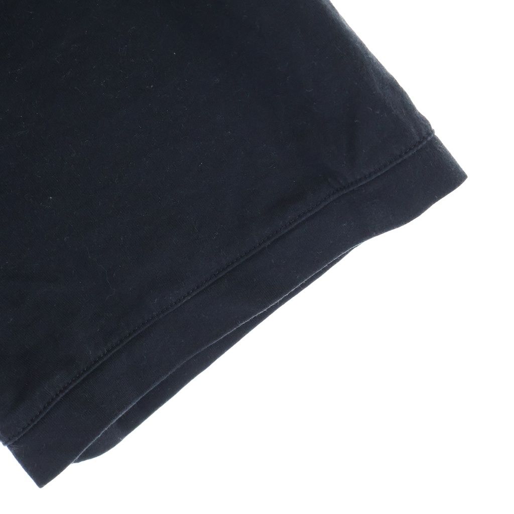 Fendi FF Box Logo Crew Neck Short Sleeve Top T-Shirt Black — view 6