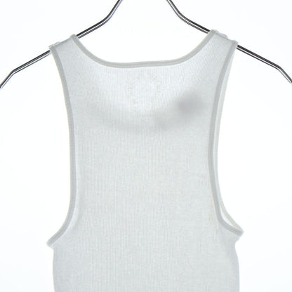 Chrome Hearts Neck Logo Back Girls Print Tank Top White — view 4