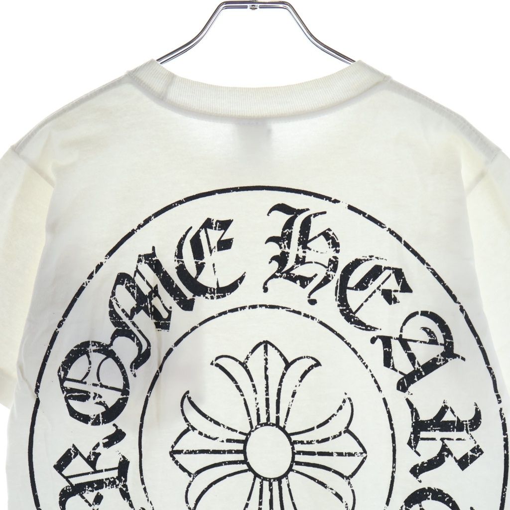 Chrome Hearts Vintage Short Sleeve CH Plus Print T-Shirt — view 4