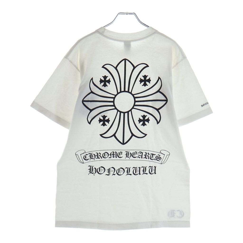 Chrome Hearts Vintage Short Sleeve Ltd Honolulu Limited CH Plus Print T-Shirt