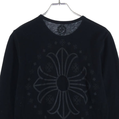 Chrome Hearts Vintage Long Sleeve Thermal CH Plus Print Sweatshirt — view 4