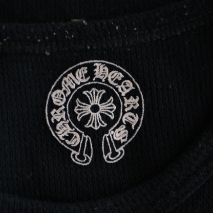 Chrome Hearts Vintage Long Sleeve Thermal CH Plus Print Sweatshirt — view 7