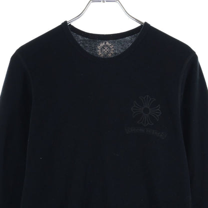 Chrome Hearts Vintage Long Sleeve Thermal CH Plus Print Sweatshirt — view 3