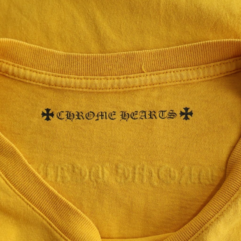 Chrome Hearts CH Short Sleeve English Logo Print T-Shirt — view 7