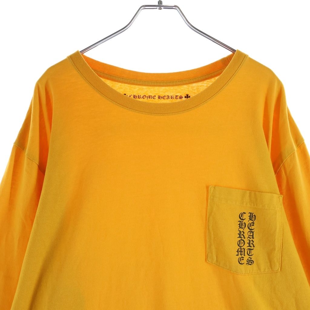 Chrome Hearts CH Long Sleeve English Logo Print T-Shirt — view 3
