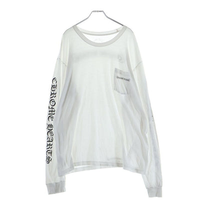 Chrome Hearts CH Long Sleeve English Logo Back Scroll Label T-Shirt — view 2