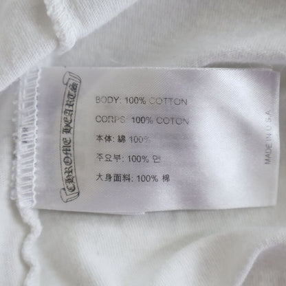 Chrome Hearts CH Long Sleeve English Logo Back Scroll Label T-Shirt — view 8