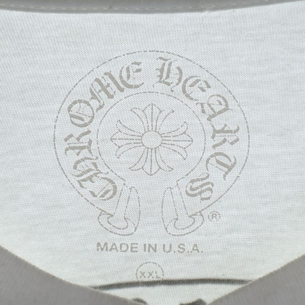 Chrome Hearts CH Long Sleeve English Logo Back Scroll Label T-Shirt — view 7