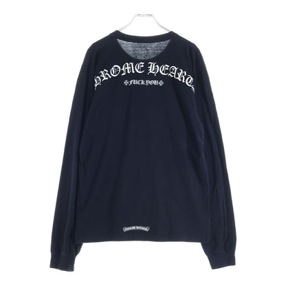 Chrome Hearts CH Long Sleeve Back Arch Logo Print T-Shirt