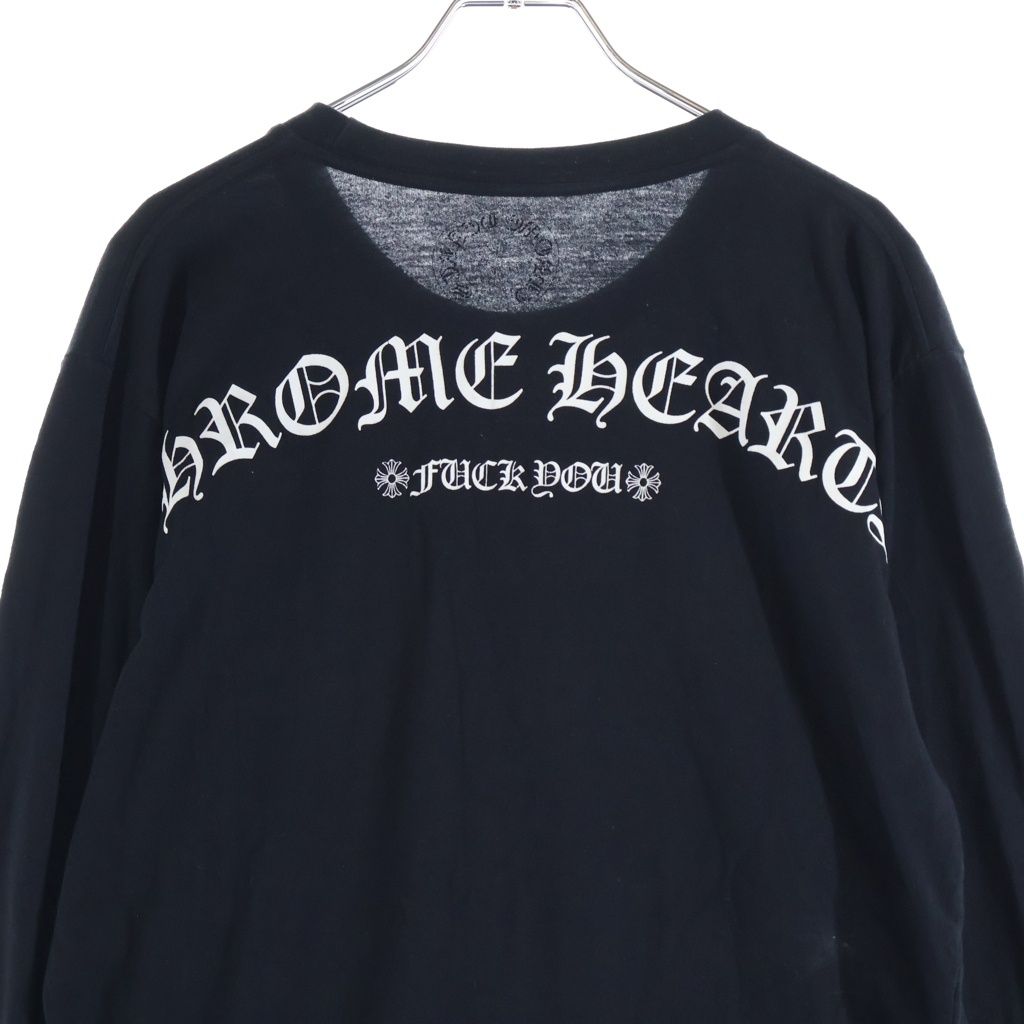 Chrome Hearts CH Long Sleeve Back Arch Logo Print T-Shirt — view 4