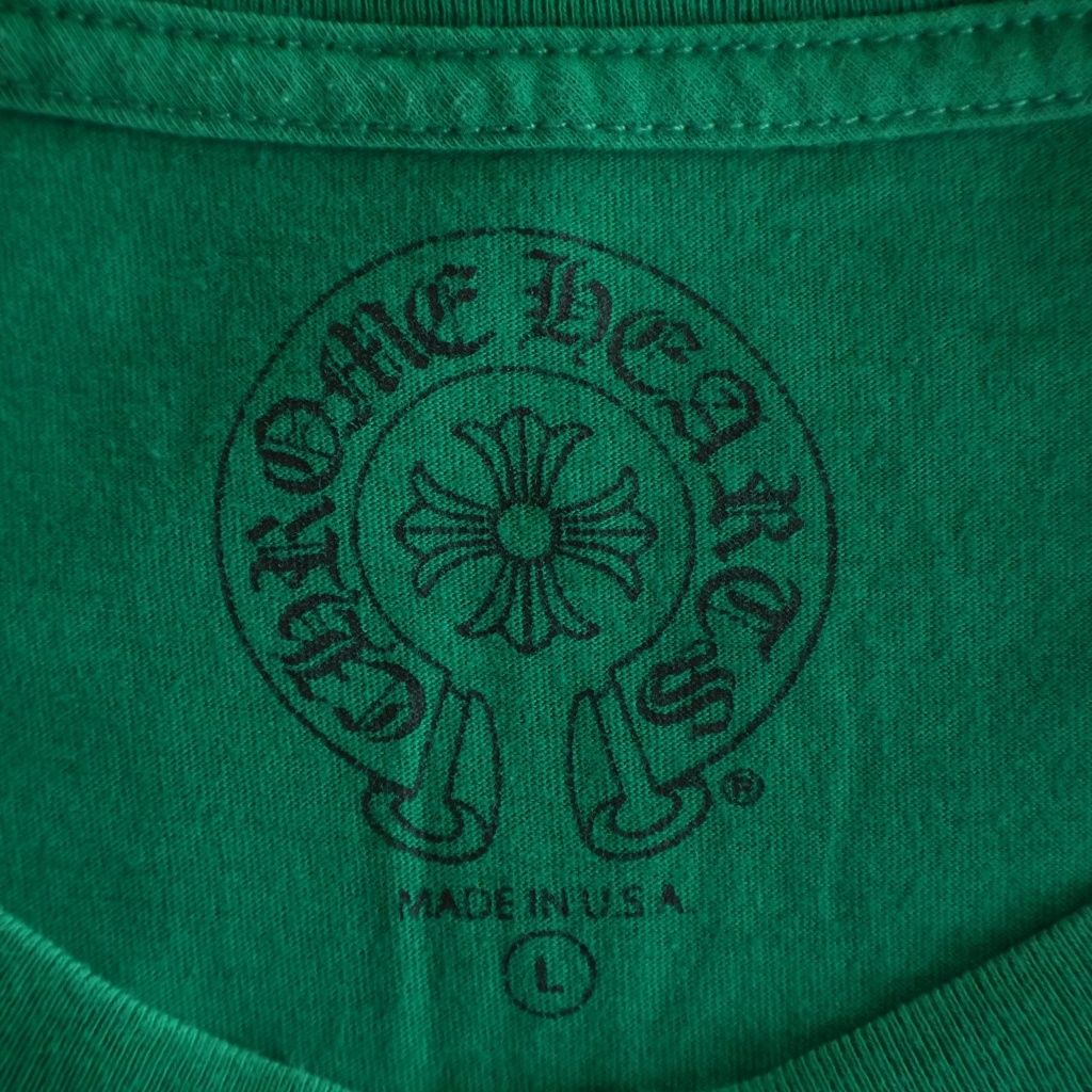 Chrome Hearts CH Long Sleeve CH Cross Horseshoe Print T-Shirt — view 7