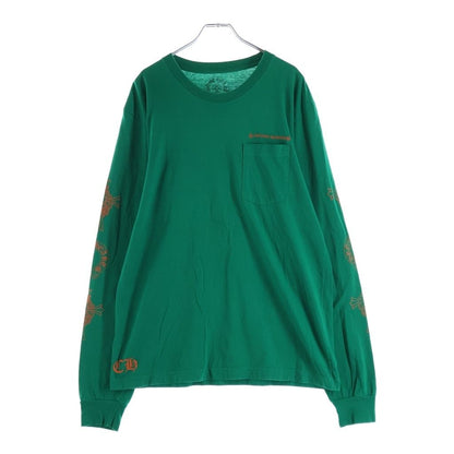 Chrome Hearts CH Long Sleeve CH Cross Horseshoe Print T-Shirt — view 2