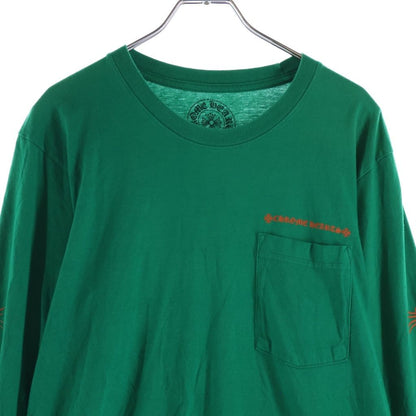 Chrome Hearts CH Long Sleeve CH Cross Horseshoe Print T-Shirt — view 3