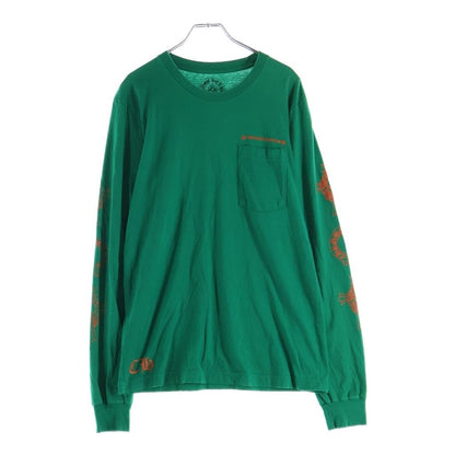 Chrome Hearts CH Long Sleeve CH Cross Horseshoe Print T-Shirt — view 2